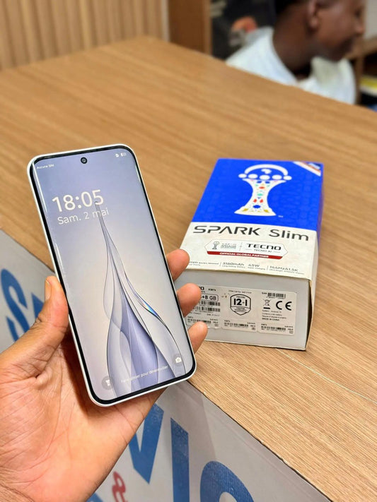 Tecno Spark Slim – Carton original (256 Go)