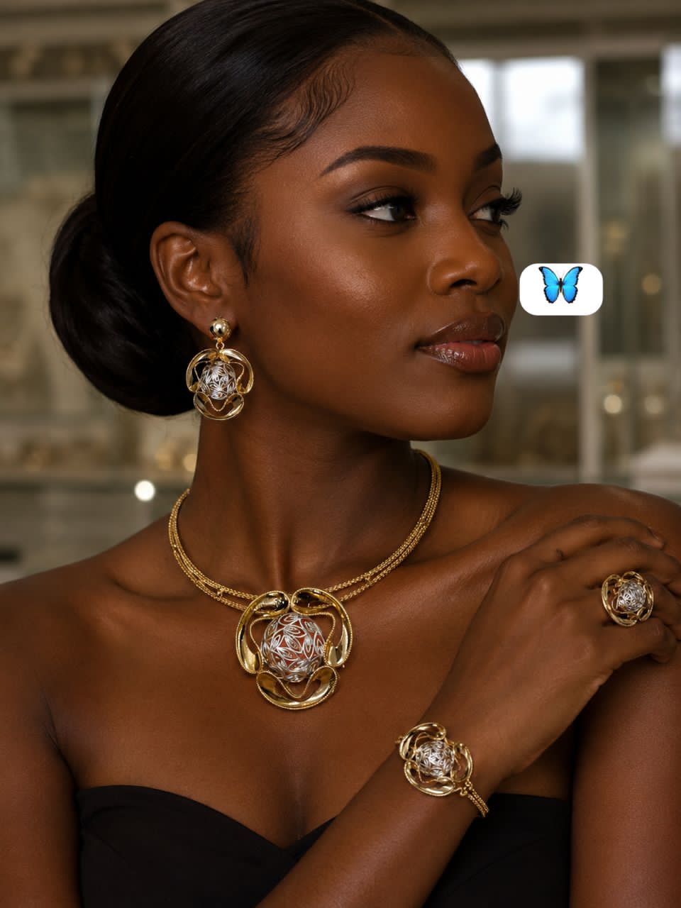 COLLIER COMPLET ORIGINAL