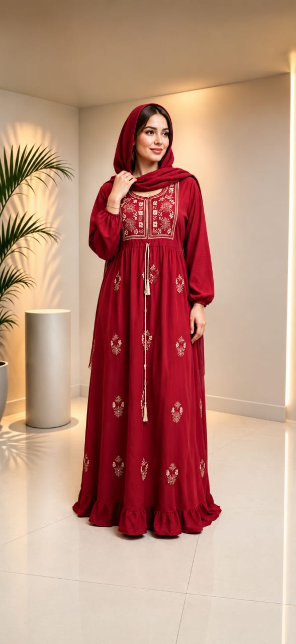 jolies robes Kashka avec foulard 👗