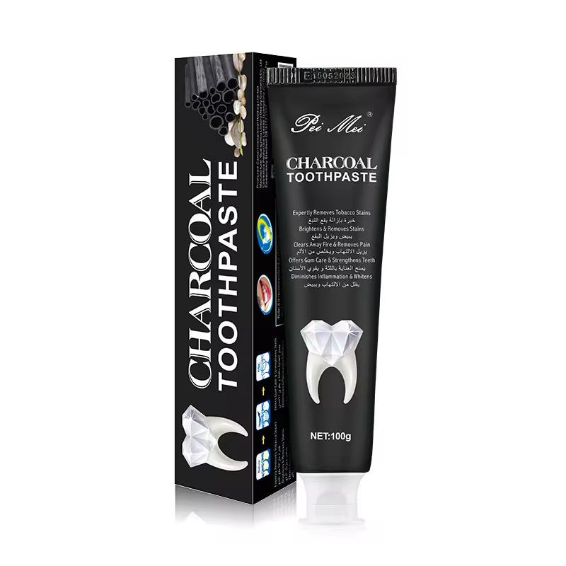 Dentifrice au Charbon Actif BECKON – Blancheur Intense