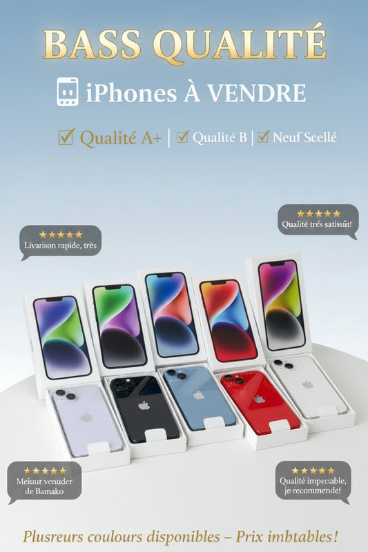 LISTE DES IPHONE ORIGINAL