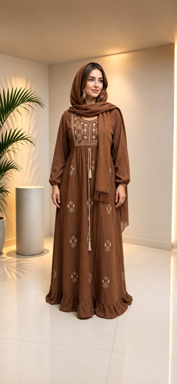 jolies robes Kashka avec foulard 👗