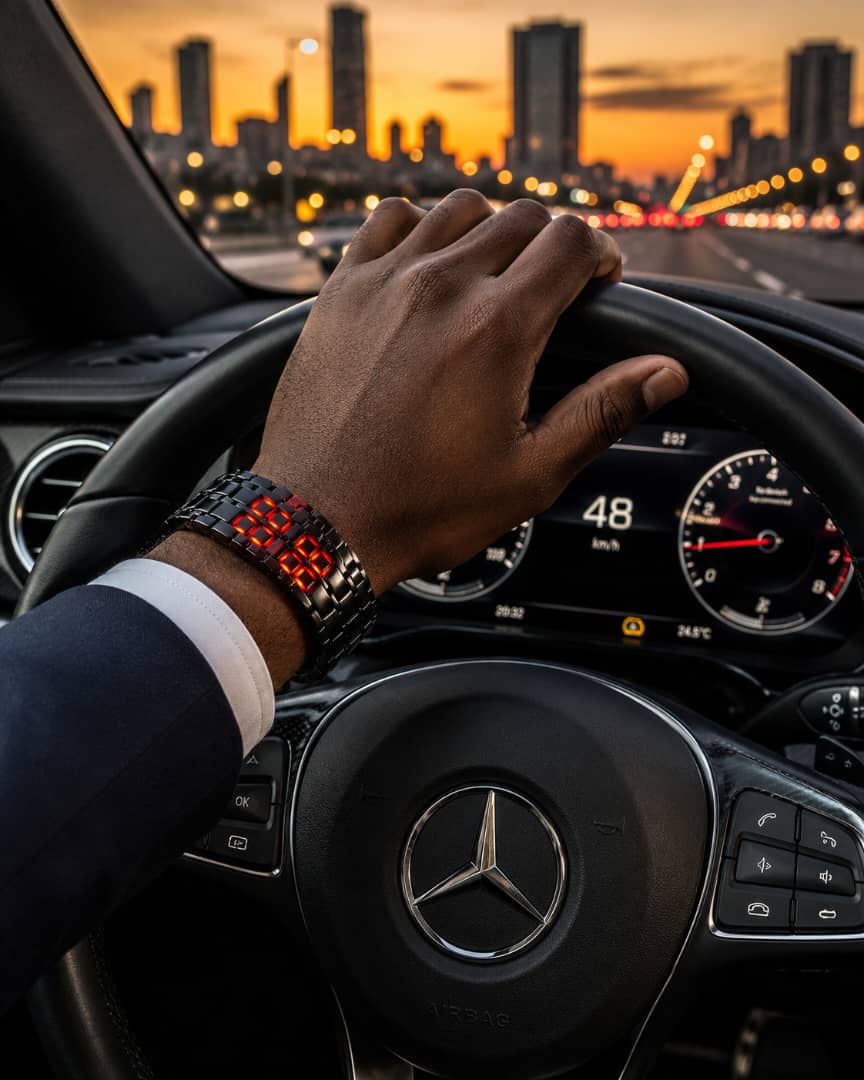 Bracelet Montre LED Lumineux