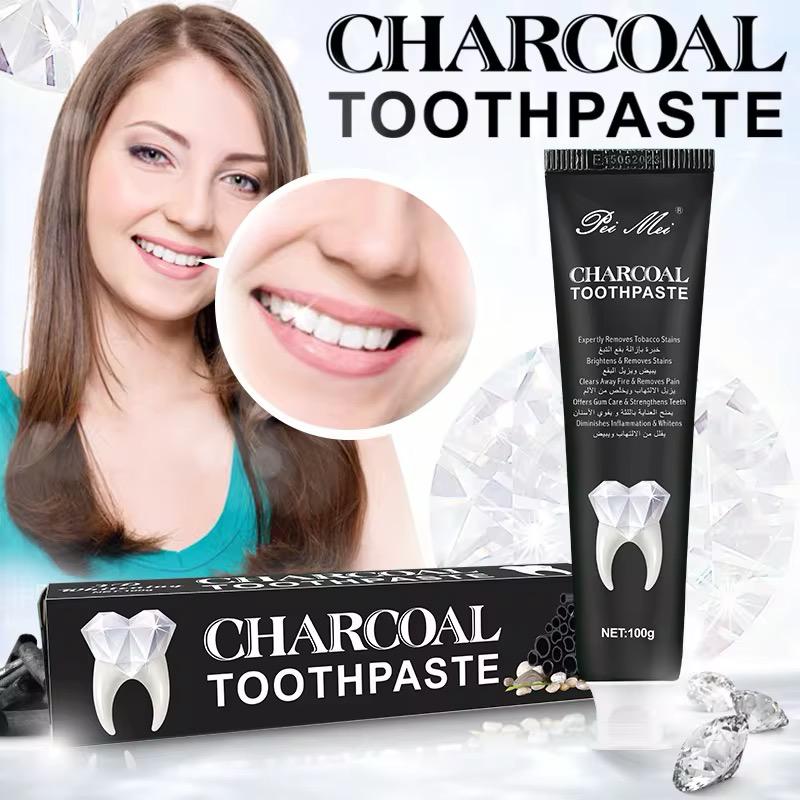 Dentifrice au Charbon Actif BECKON – Blancheur Intense